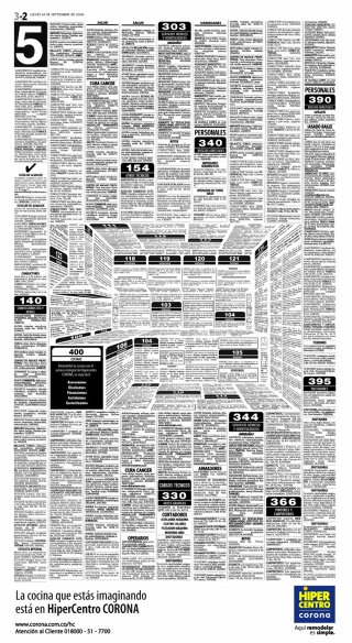 Illustration for article titled This Clever Newspaper Ad Hides a 3D Kitchen in the Classifieds